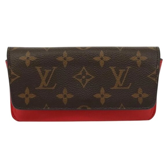 LOUIS VUITTON Monogram Etui Lunette Woody Glasses Case GI0372 LV Auth 139031 - Picture 2 of 16